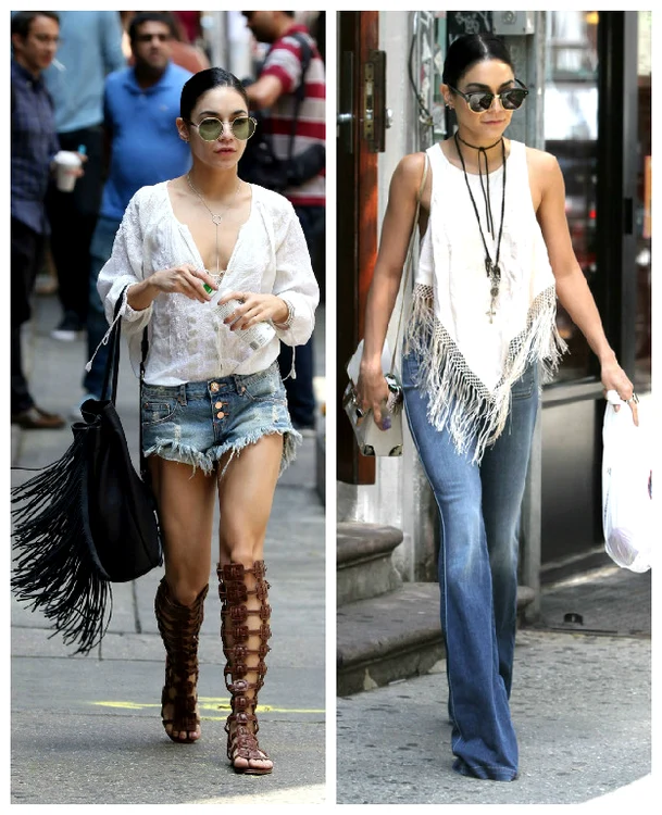 Vanessa Hudgens este adeptă a stilului vestimentar hippie  jpeg
