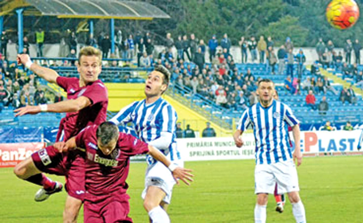 CFR Cluj a venit cu toate punctele de la IaşiFoto: Sportpictures.eu