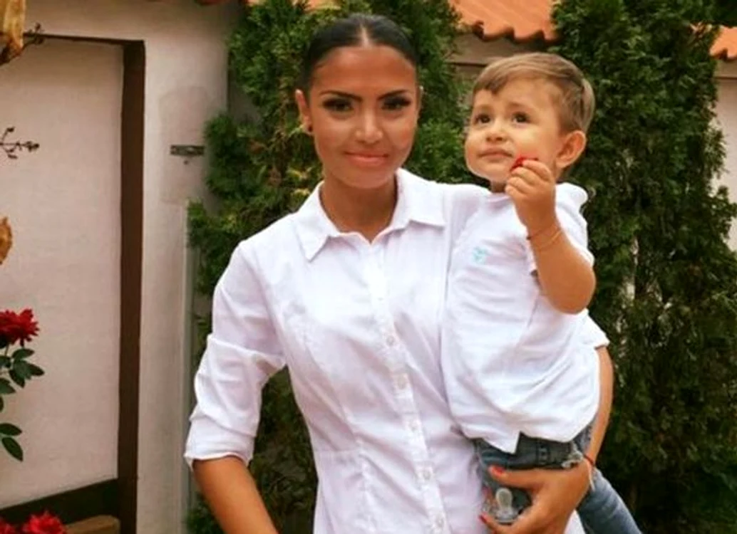 Andreea Mantea are un băieţel pe care îl iubeşte enorm Foto: arhivă personală