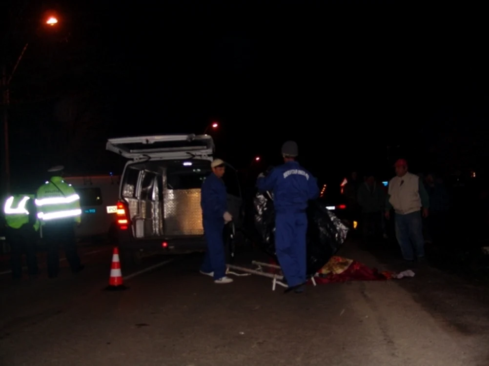 Accidentul s-a produs în jurul orei 19.00.