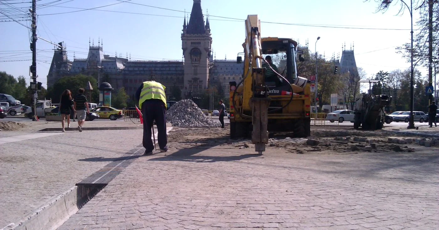 Firma Conest a lucrat inclusiv la Pietonalul Ştefan cel Mare