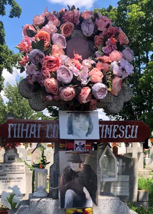 Mormântul lui Mihai Constantinescu, din Cimitirul Ghencea Militari