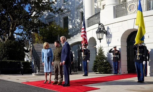 Volodimir Zelenski primit la Casa Alba de Jill Biden si Joe Biden   Instagram, pagina oficiala (5) jpg