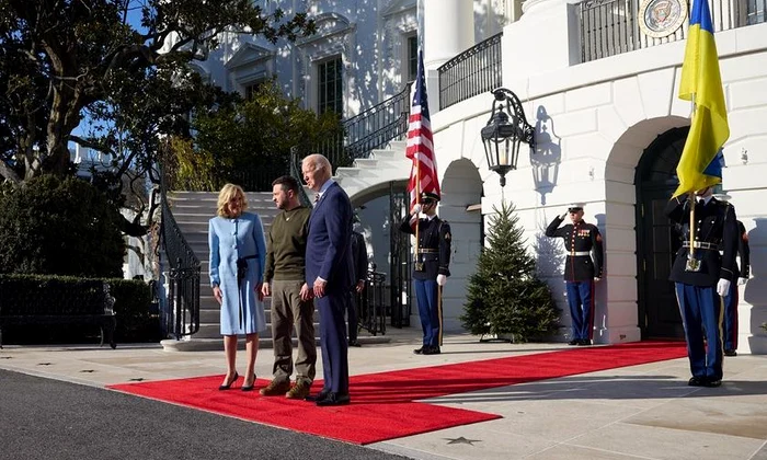 Volodimir Zelenski primit la Casa Alba de Jill Biden si Joe Biden   Instagram, pagina oficiala (5) jpg
