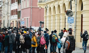 minting protest sibiu foto facebook va vedem din sibiu