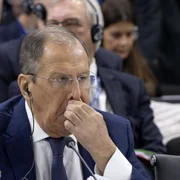 Serghei Lavrov la summitul OSCE de la Skopje FOTO EPA EFE jpg