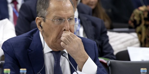 Serghei Lavrov la summitul OSCE de la Skopje FOTO EPA EFE jpg