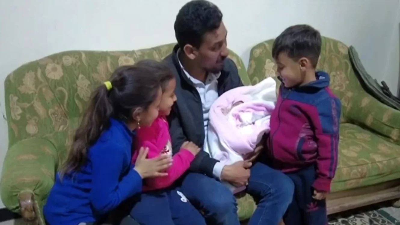 Familia fetiței (Foto:captură video)