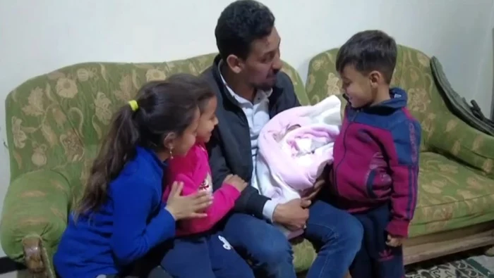 Familia fetiței (Foto:captură video)