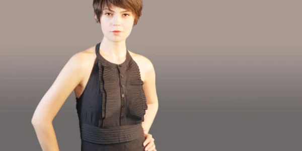 Actriţa Maria Dinulescu