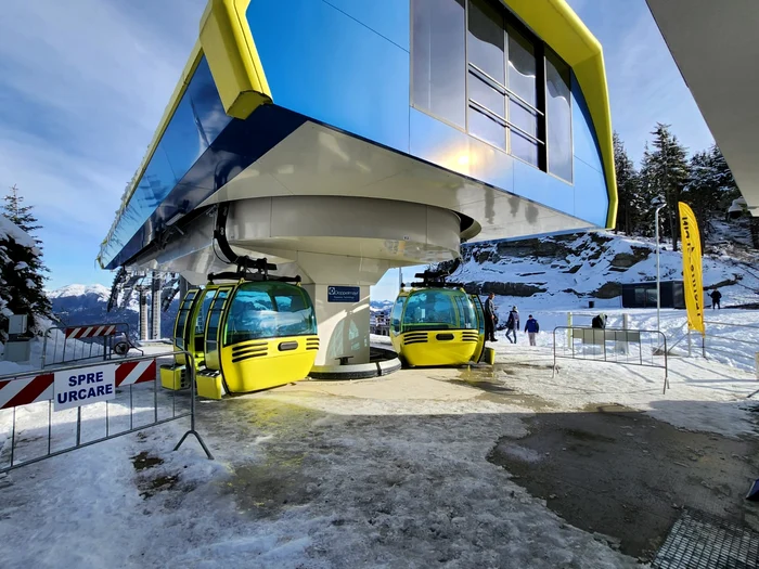 Telegondola de la Borșa FOTO Facbook