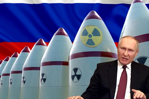 Amenințările lui Putin cu bomba nucleară, un pretext de presiuni asupra Ucrainei FOTO Arhivă