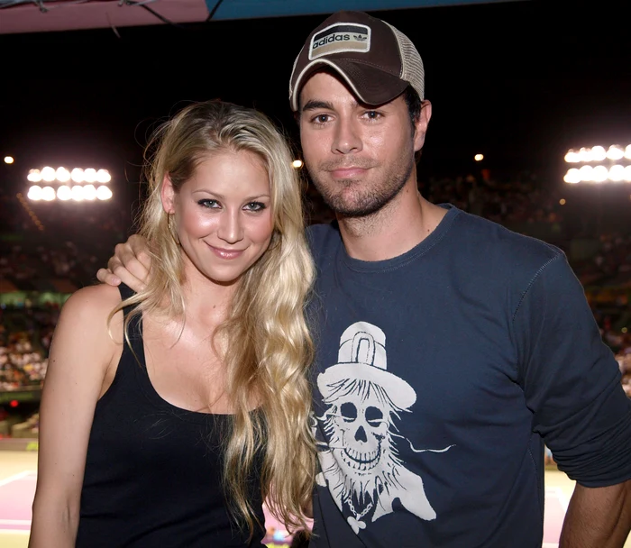Enrique Iglesias și Anna Kournikova  foto   Profimedia jpg