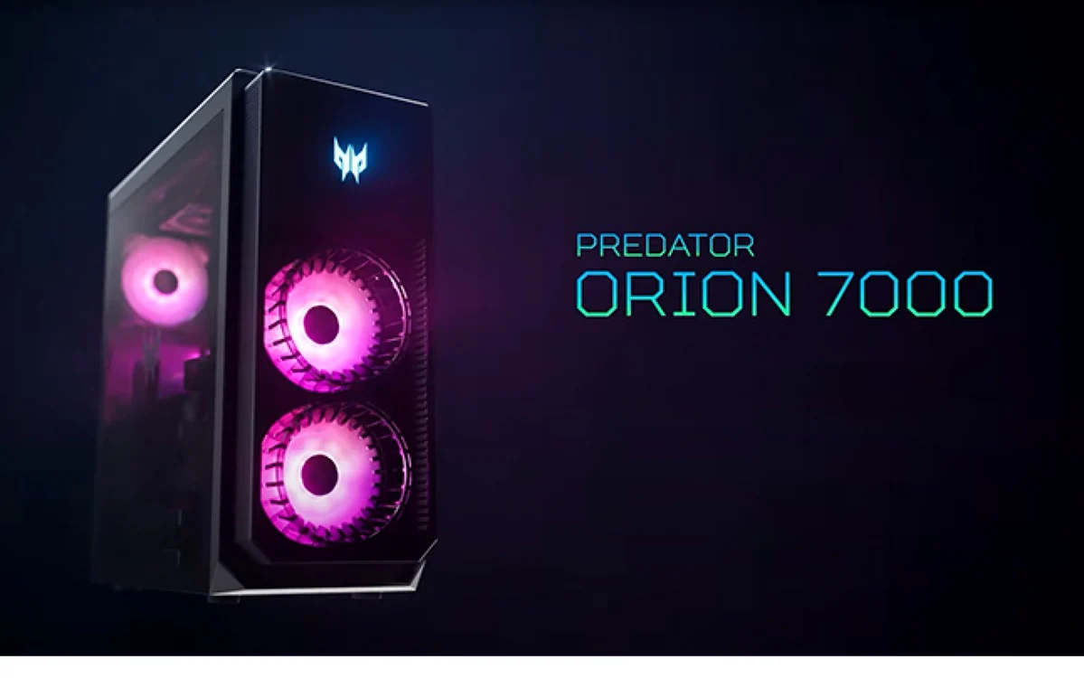 Desktop Acer Predator Orion 7000.