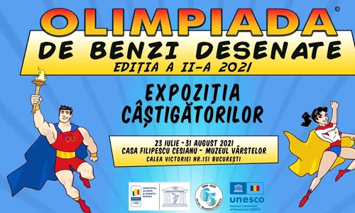 Expoziția câștigătorilor Olimpiadei de Benzi Desenate, la Casa Filipescu Cesianu jpeg