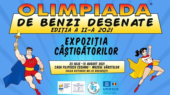 Expoziția câștigătorilor Olimpiadei de Benzi Desenate, la Casa Filipescu Cesianu jpeg