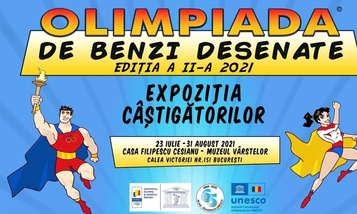 Expoziția câștigătorilor Olimpiadei de Benzi Desenate, la Casa Filipescu Cesianu jpeg