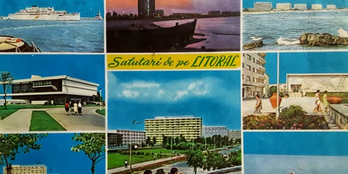 Vedere de pe Litoralul Mării Negre,  1970 Sursa foto Arhiva personală Antoaneta Banu