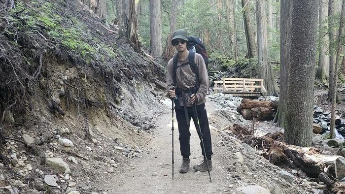 Tânărul a supraviețuit în sălbăticie, timp de 50 de zile Foto: RCMP