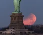 Superluna albastră - sângerie în New York.  FOTO EPA-EFE