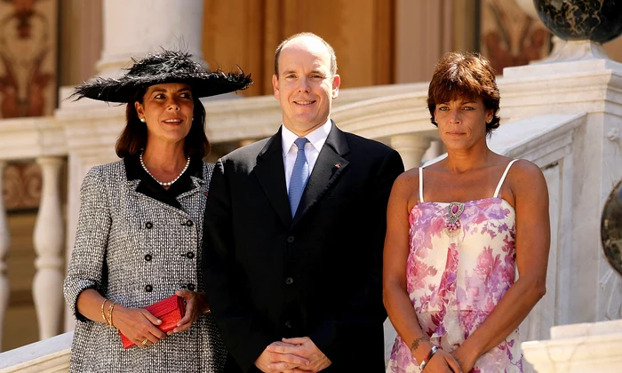 Caroline Albert și Stephanie de Monaco GettyImages 53227633 jpg