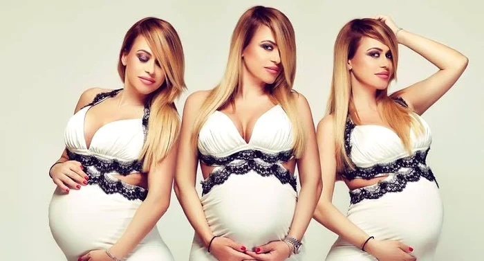 Anda Adam a născut luni (30 noiembrie) o fetiţăFoto: Arhiva personală