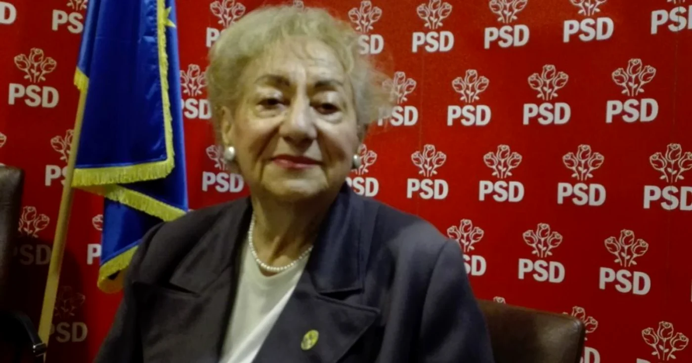 Elena Rădulescu la secţia de votare din cartierul clujean Gheorgheni  FOTO: Florina Pop