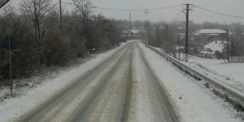 Drum cu zapada FOTO DRDP Constanta