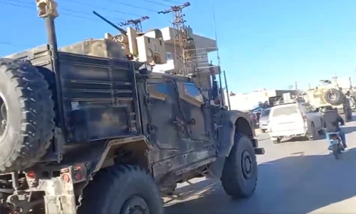 trupe americane bază militară din Siria Foto Captură video X jpg