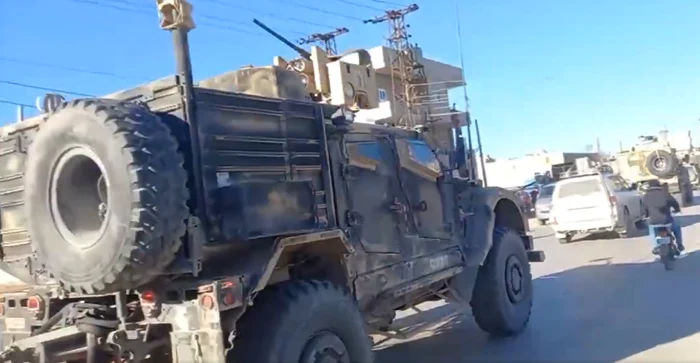 Trupele americane ar fi ocupat o bază militară din Siria Foto: Captură video X
