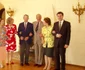 Regina Sofia, Regele Juan Carlos, Margareta, Regele Mihai și Regina Ana la Palatul Elisabeta, 2003. FOTO: Casa Regală română