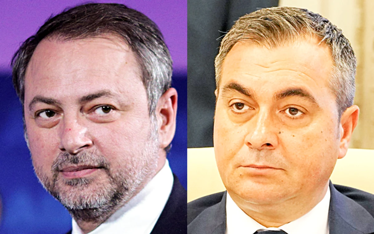 Dan Motreanu și Marian Mina FOTO Mediafax