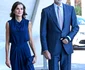Regina Letizia și Regele Felipe al Spaniei, cu mâna bandajată. FOTO: Getty Images