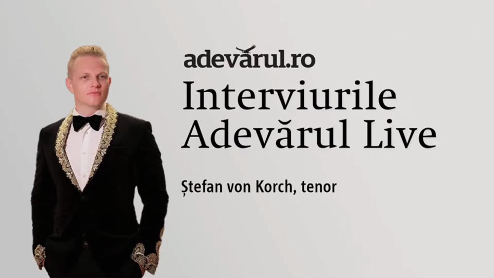 Musical Extravaganza, o vară pasională în ritmurile operei clasice cu tenorul Ştefan von Korch