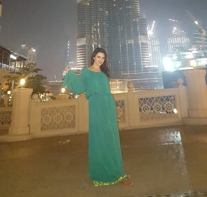 Andreea Dogaru s-a distrat de minune în Dubai