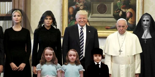 Trump gemene papa