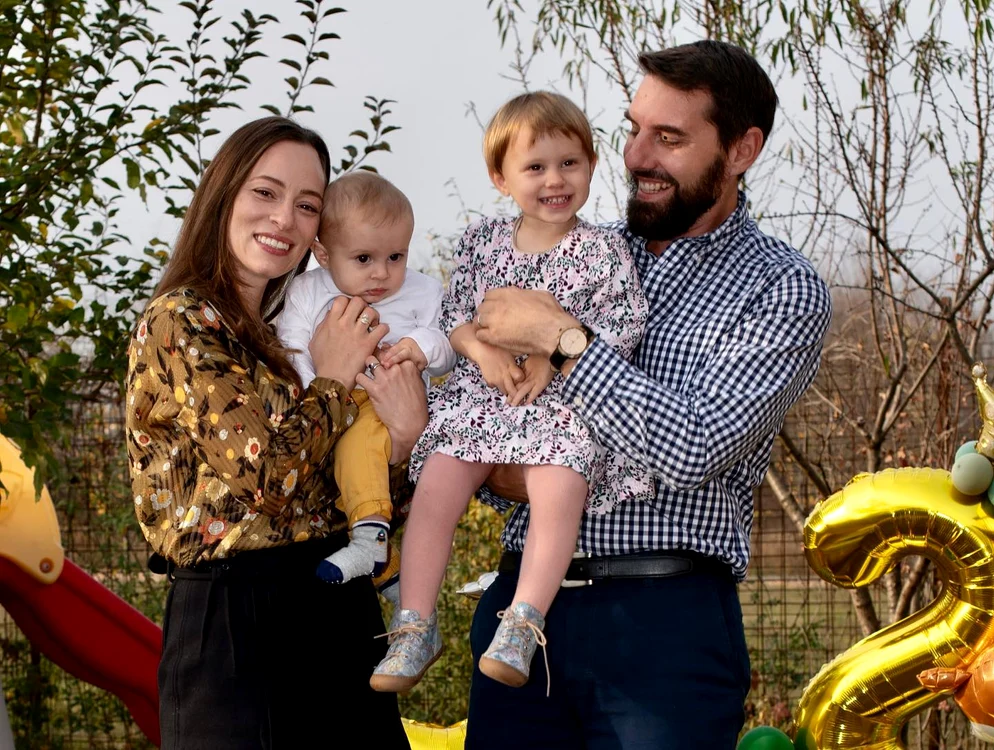 O fotografie de familie, realizată acum fix un an. FOTO: Instagram