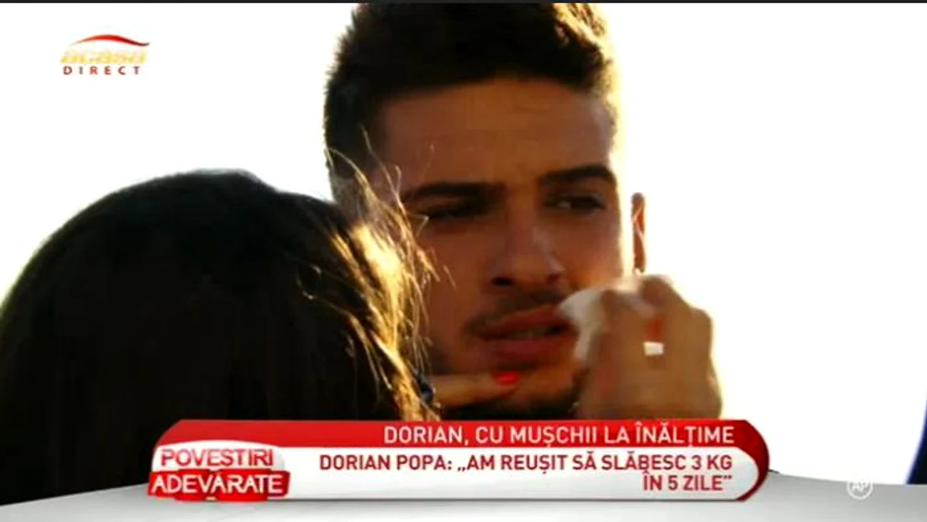 Dorian Popa, şedinţă foto la înălţime