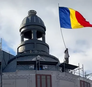 Bărbatul a participat la mai multe proteste FOTO Facebook Dacia, trezește-te 