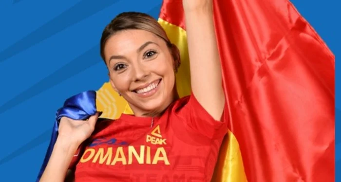 Berni Szocs ține steagul României sus la tenis de masă. Foto Facebook