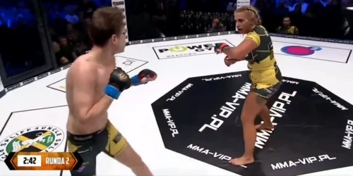 Prima luptă MMA intergender