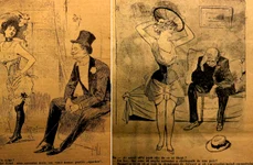 Ilustrații din Furnica: revistă umoristică săptămânală, septembrie/ octombrie 1905, ianuarie 1906 (foto: Casa Filipescu Cesianu)