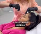 Nasrin Ameri, în vizită la medicul dermatolog Dana Bratu foto: Instagram