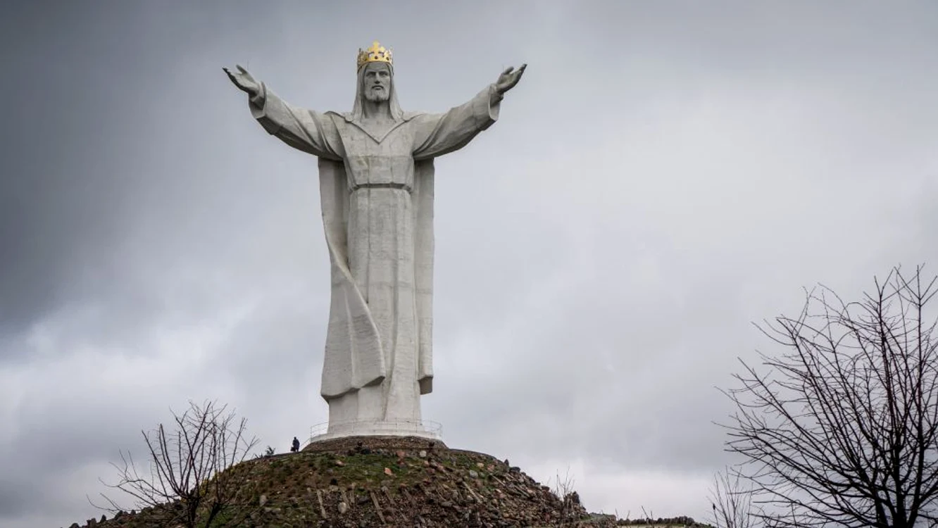 Monumentul „Hristos Regele” din Świebodzin, Polonia. Foto: Arkadiusz Zarzecki/Wikimedia Commons