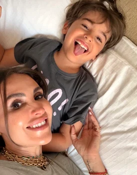 Roxana Blagu și fiul ei, Sasha, au fost internați în spital foto: Instagram