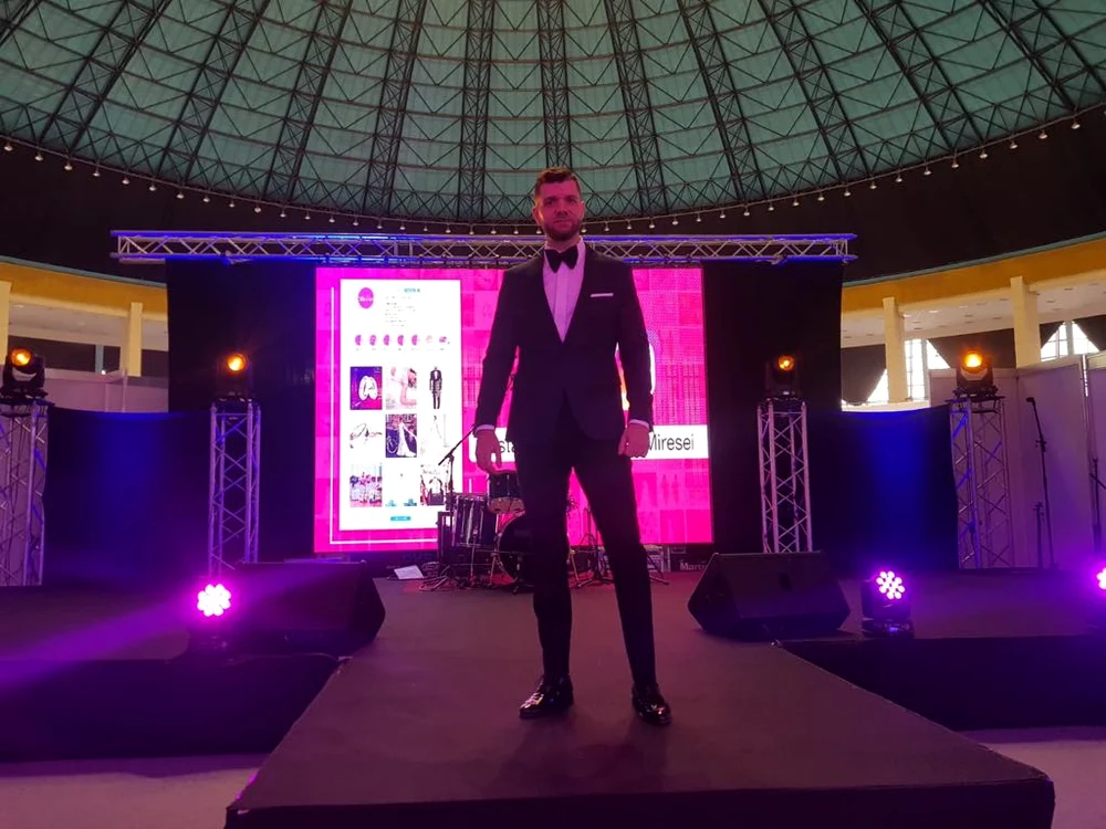 Marian Haiducu, de pe scenă pe podiumul de modă