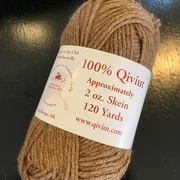 Qiviut yarn skein jpg