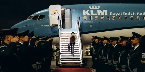 Maia Sandu avion jpg