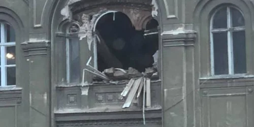 Palat Sf.Gheorghe FOTO Facebook/Cetaţean în Timişoara. Pretenţios