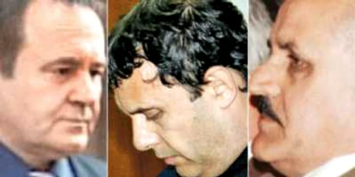 De la stânga la dreapta: Judecătorul Ioan Lazăr,Procurorul Viorel Vasile şi Judecătorul Valentin Popescu  